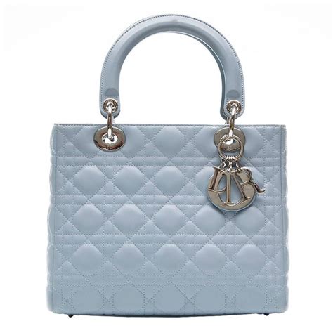 baby blue dior bag